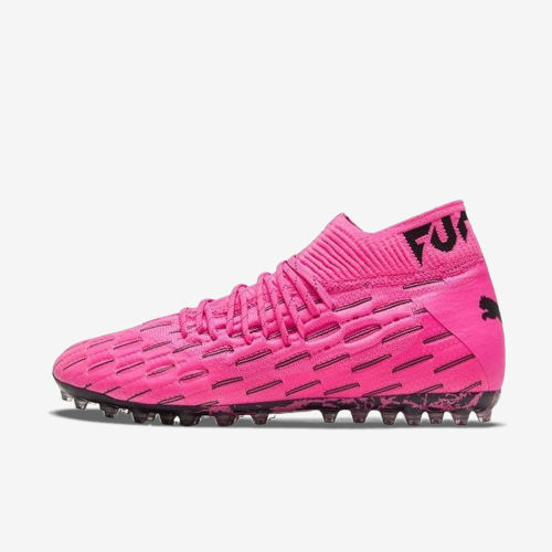Puma彪马正品Future6.1NetfitMG男中帮短钉耐磨足球鞋106181-03