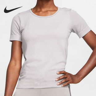 Nike/耐克正品运动圆领女子夏季跑步透气短袖T恤BV3914-059