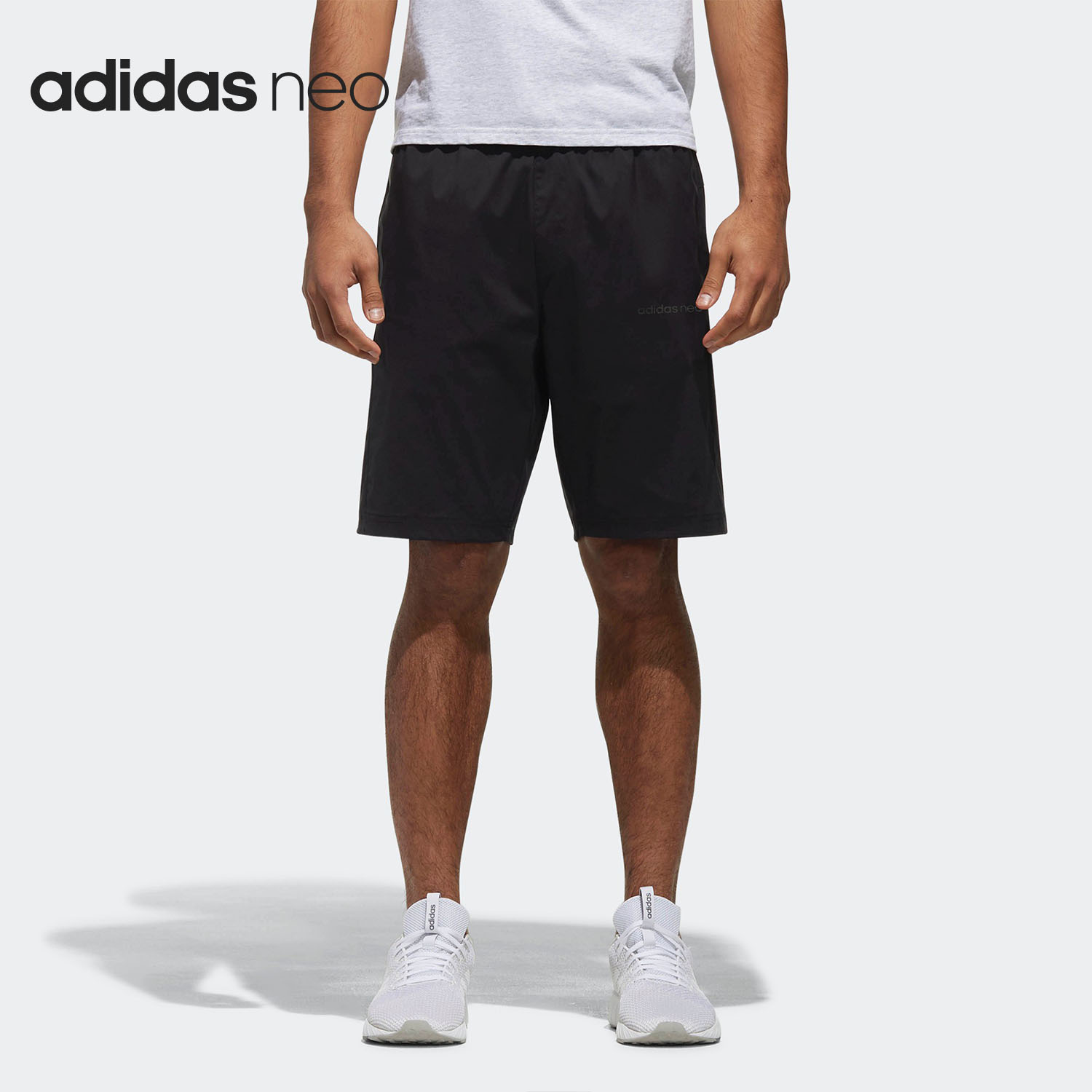 Adidas/阿迪达斯正品当季新款NEO男子休闲运动透气短裤DN7410