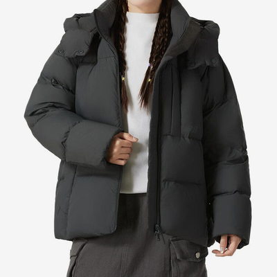New Balance/NB正品冬季新款女子户外休闲连帽羽绒服NPE43192-DKG