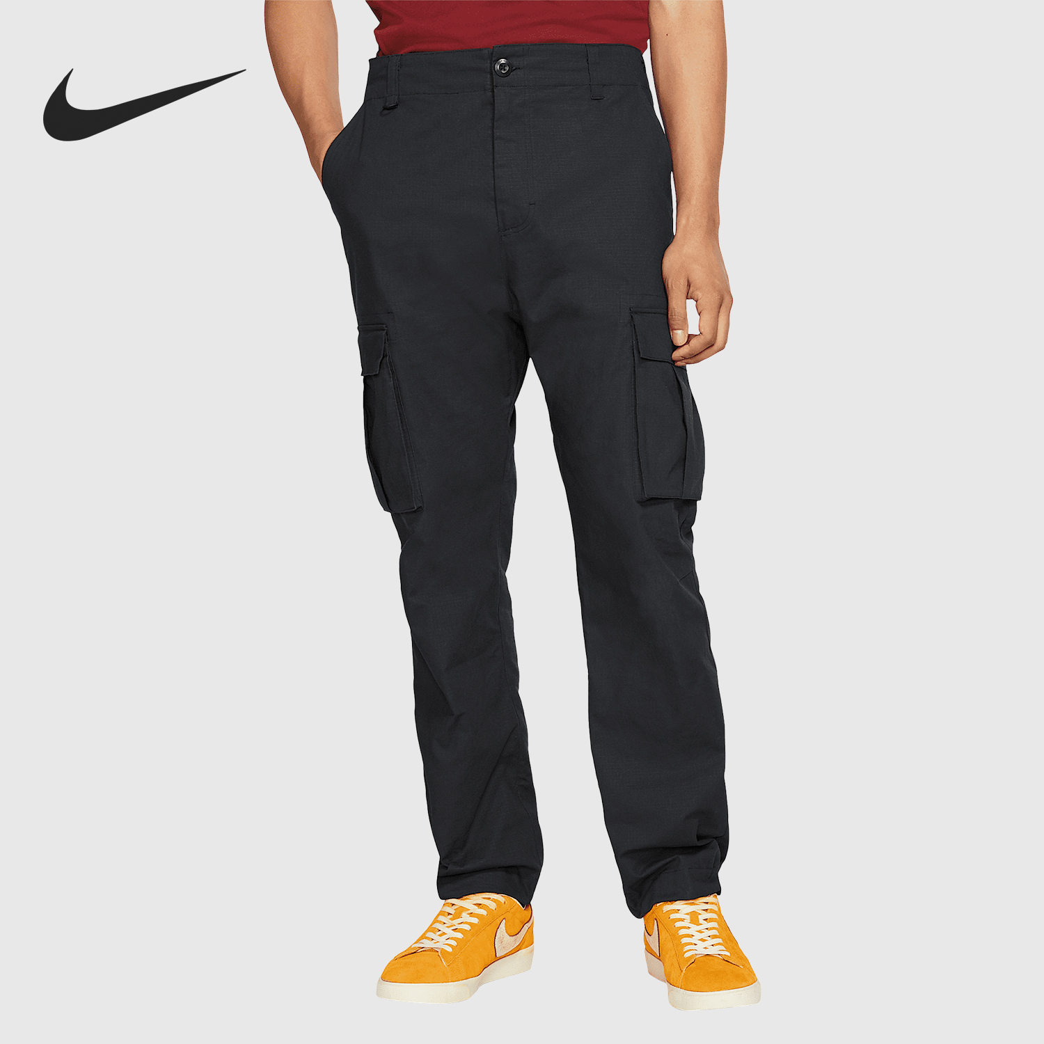Nike/耐克正品2024新款男士梭织休闲运动工装长裤AT3496-010
