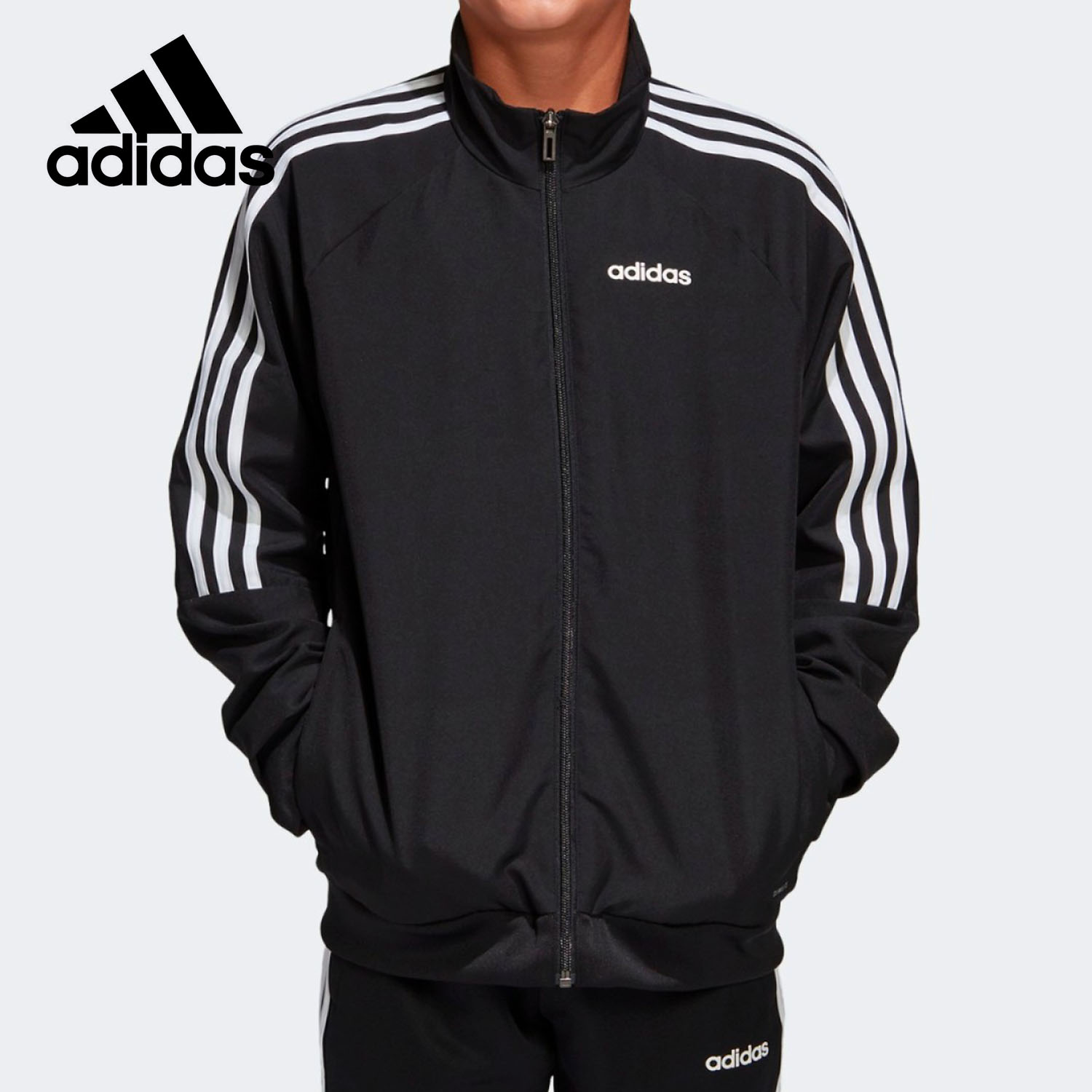 Adidas/阿迪达斯正品 SERE19 PRE JKTY 大童足球梭织夹克 DY3139