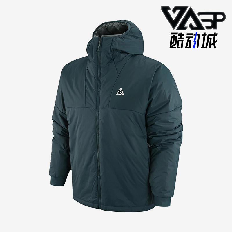 Nike/耐克正品冬季新款男士户外休闲运动保暖连帽棉服DV0364-309
