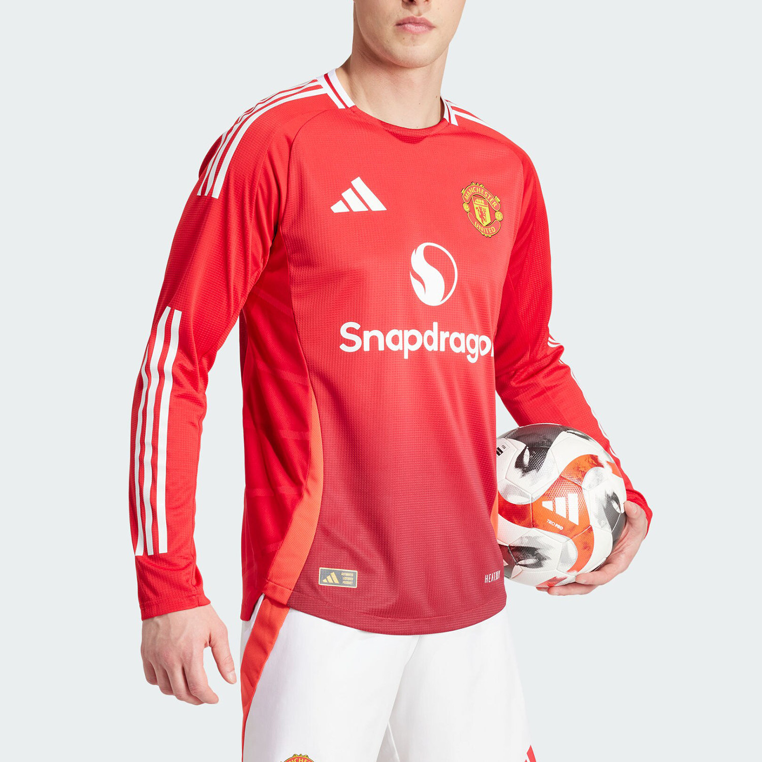 Adidas/阿迪达斯官方正品当季新款男士运动足球球衣长袖T恤IT1988