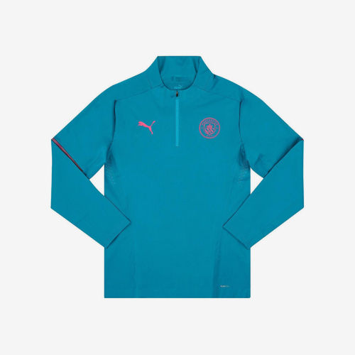 PUMA彪马正品-22男女同款立领长袖足球运动休闲球衣764477-14