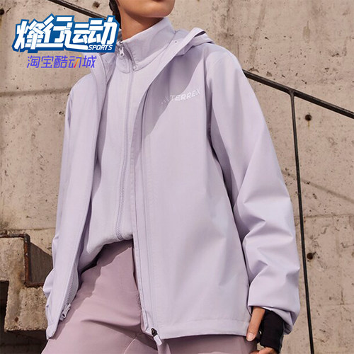 阿迪达斯女士保暖三合一冲锋衣