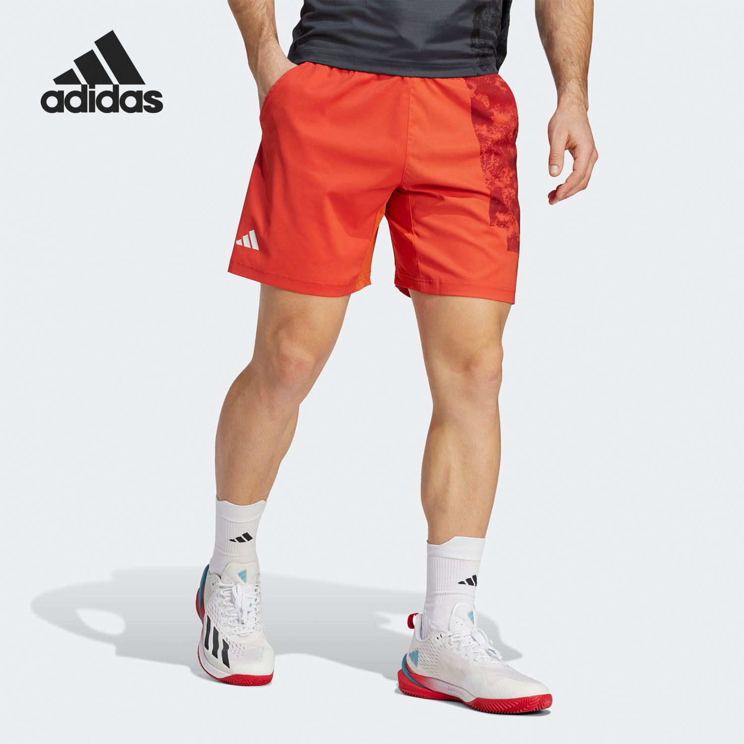 Adidas/阿迪达斯正品PARIS ERGO SHO男子网球运动短裤HT7227