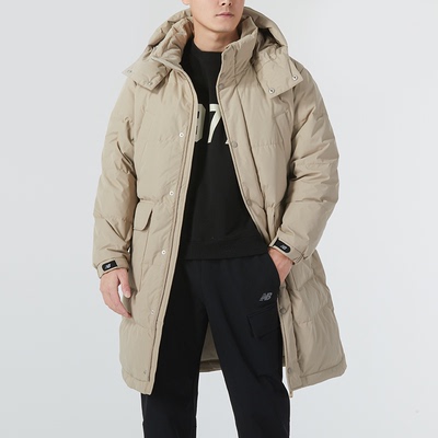 New Balance/NB正品男士连帽冬季保暖简约羽绒服外套NPD4E241-LBE