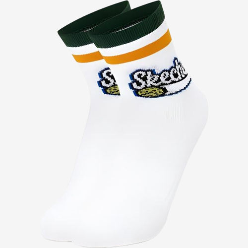 Skechers斯凯奇正品中筒运动儿童袜子(0-16岁)L124K011-01XM