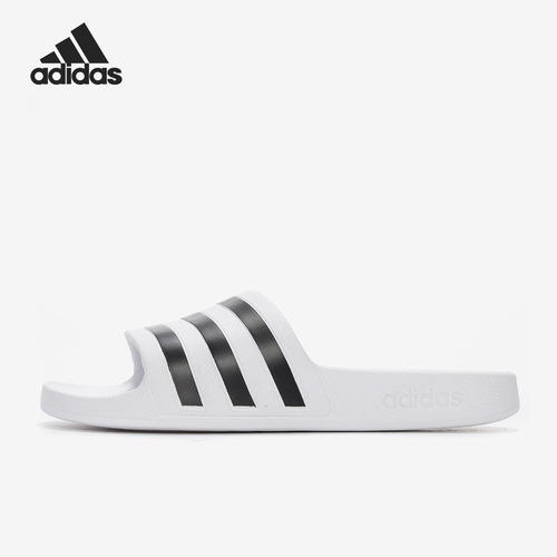 Adidas/阿迪达斯正品ADILETTE AQUA 男女三条纹游泳拖鞋 F35539