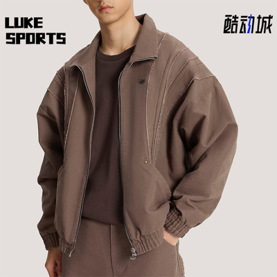 Adidas/阿迪达斯正品三叶草男士复古梭织运动夹克薄外套KR2620