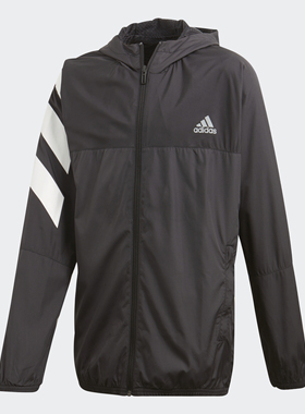 Adidas/阿迪达斯正品 夏季新款男大童运动休闲夹克外套FL2807