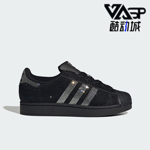 Adidas/阿迪达斯正品三叶草女士日常低帮系带耐磨休闲板鞋IH4200