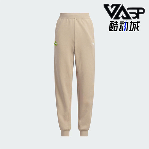 Adidas/阿迪达斯正品三叶草儿童休闲时尚潮流运动长裤KF7349