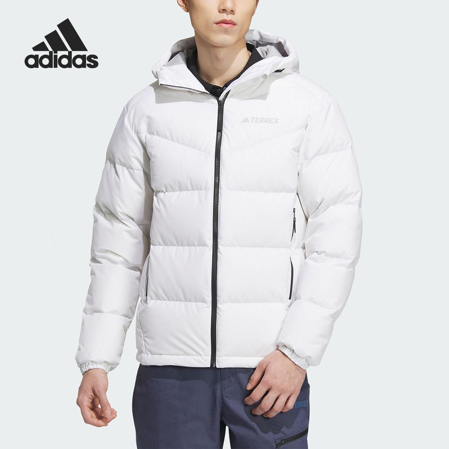 Adidas/阿迪达斯正品新款男士户外运动鹅绒连帽羽绒服IU2684,运动服/休闲服装,运动羽绒服,淘宝优惠券,粉丝福利购,淘宝优惠卷