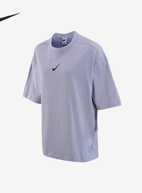 Nike/耐克正品2023夏季宽松女子运动休闲圆领T恤DV8023-536