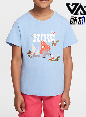 Nike/耐克官方正品Ringlet小童圆领日常休闲图案舒适经典短袖
