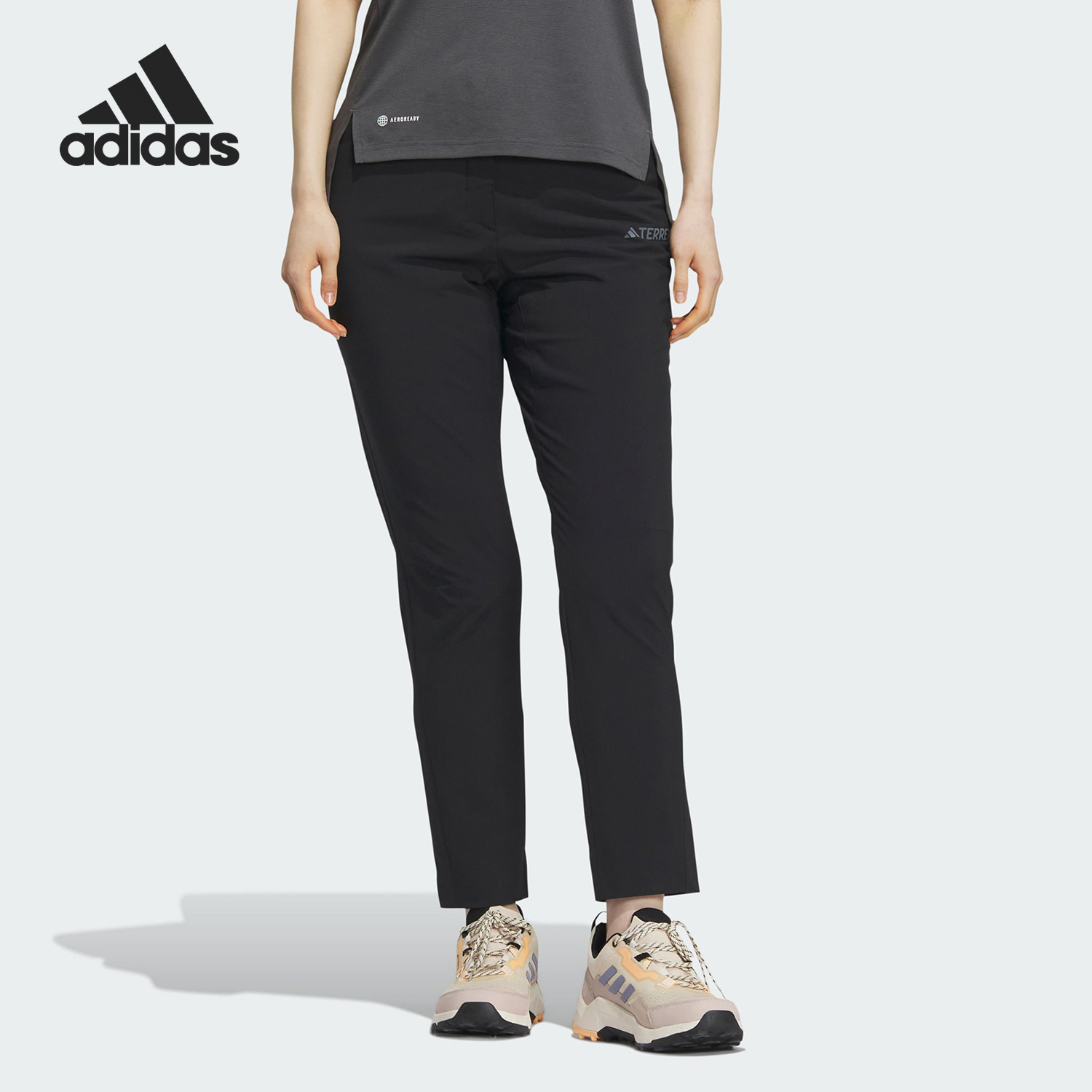 阿迪达斯女子运动长裤