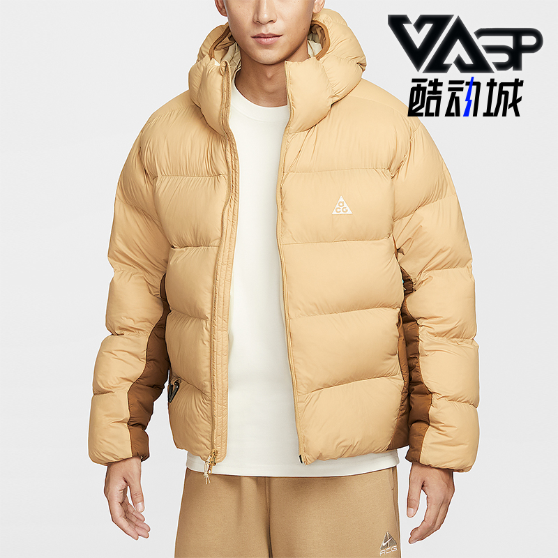 Nike/耐克正品Therma-FIT男士休闲运动保暖拼接棉服FV8911-297