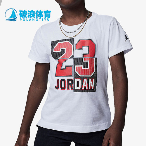 Nike/耐克正品JORDAN23印花短袖T恤新款经典短袖T恤FB1689-100
