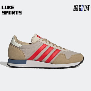 运动轻便休闲鞋 Adidas 84男女同款 三叶草USA GY2008 阿迪达斯正品