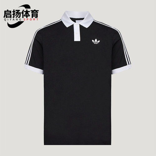 Adidas/阿迪达斯正品三叶草男士复古运动短袖POLO衫LG4967