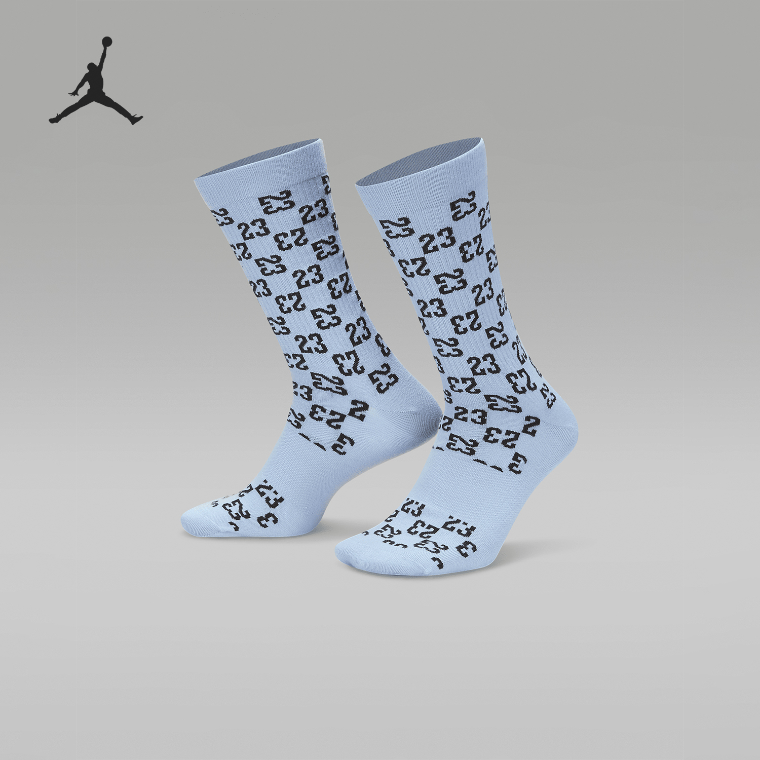 Nike/耐克正品Air Jordan男女透气运动袜一双装FJ6823-436