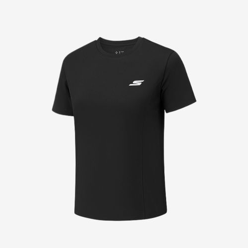 Skechers斯凯奇正品女健身透气排汗短袖圆领速干T恤P226W211-0018