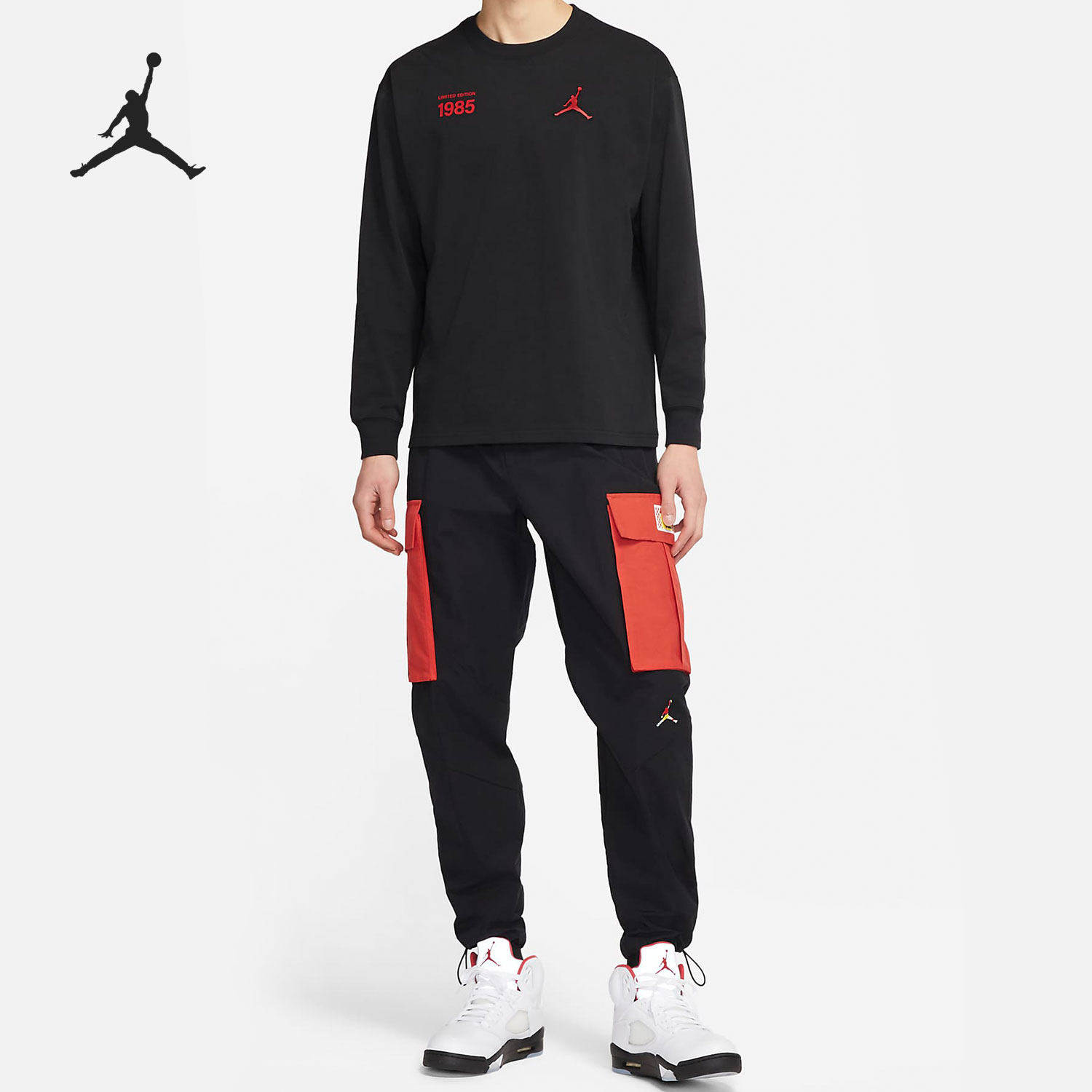 Nike/耐克正品男子当季新款长袖T恤 Jordan卫衣 DM3544-010