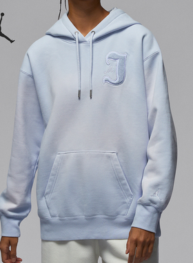 Nike/耐克正品JORDAN女士运动户外口袋连帽卫衣FV7063-085