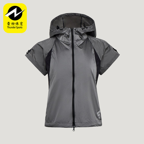 Adidas/阿迪达斯正品FUTURE STYLE WOVEN 经典连帽运动马甲KW5908