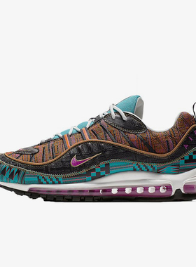 Nike/耐克正品Air Max 98 BHM男士日常经典防滑跑步鞋CD6090-001