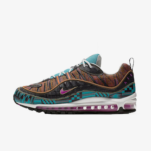 Nike/耐克正品Air Max 98 BHM男士日常经典防滑跑步鞋CD6090-001