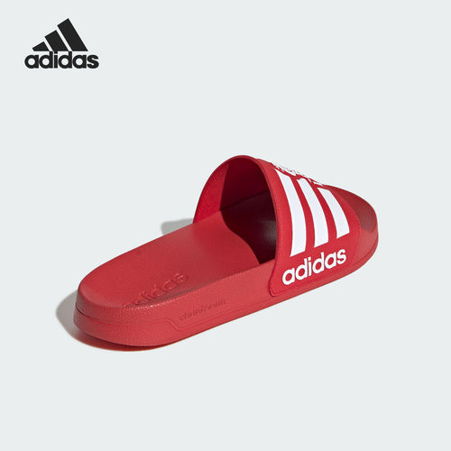 Adidas/阿迪达斯官方正品夏季男女利物浦休闲轻便运动拖鞋JS4965