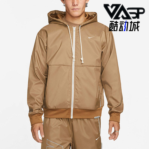Nike/耐克正品新款男士加绒保暖运动经典休闲连帽外套DQ6185-258