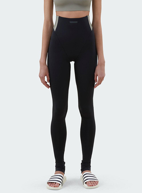 Adidas/阿迪达斯正品Athletics系列新款女经典黑色打底裤IT1927
