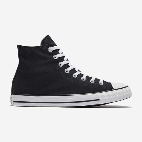 Converse匡威 all star经典高帮纯色男女黑白鞋休闲帆布鞋165694C