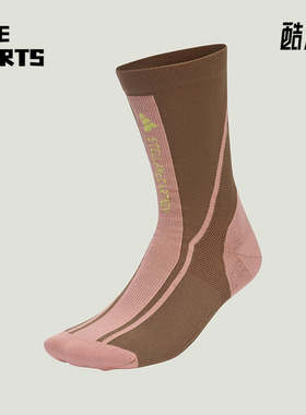 Adidas/阿迪达斯正品CREW SOCKS女士经典中筒运动袜一双装JZ8024