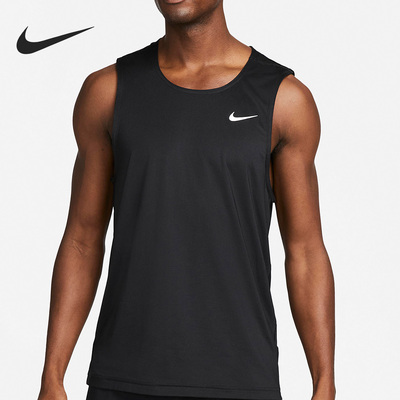 Nike/耐克正品Dri-FIT Ready男士透气运动无袖背心DV9814-010
