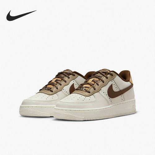 Nike/耐克正品Air Force 1 GS女子大童时尚运动板鞋FV3702