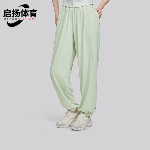 斯凯奇女士透气吸汗运动休闲长裤