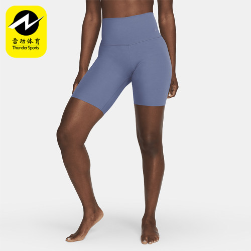 Nike/耐克正品夏季新款女士透气健身瑜伽紧身短裤DQ6004-491