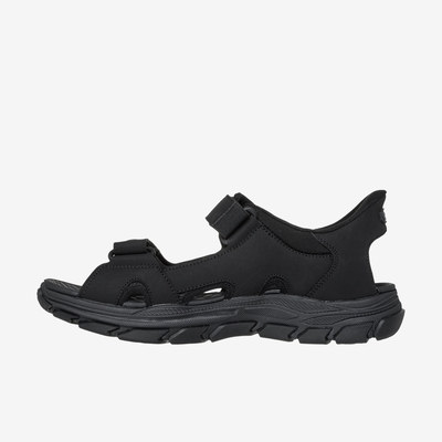 Skechers斯凯奇正品男款RESPECTED时尚简约沙滩凉鞋205653-BBK