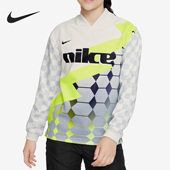 耐克正品 新款 大童跑步训练运动V领长袖 Nike T恤FD3128 121