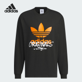 宽松圆领运动休闲长袖 三叶草男士 JM7270 阿迪达斯正品 Adidas