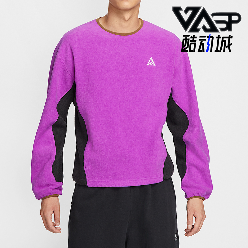 Nike/耐克正品春秋男士休闲时尚复古摇粒绒运动卫衣HV1118-551