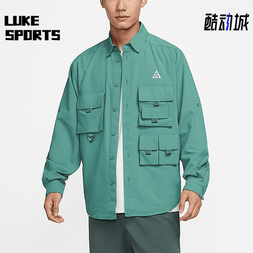 Nike/耐克正品春秋款男士户外多口袋翻领宽松休闲外套DN3937-361