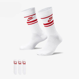 DX5089 Nike 102 男女运动休闲中筒袜三双装 新款 耐克正品 春季