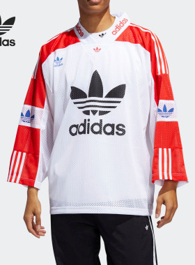 Adidas/阿迪达斯正品 三叶草BL TREF JERSEY男子套头衫卫衣FM1586