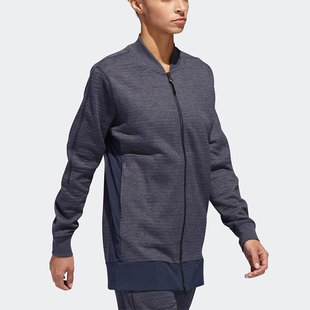 女士透气立领运动休闲外套CE3489 2025秋季 Adidas 阿迪达斯正品